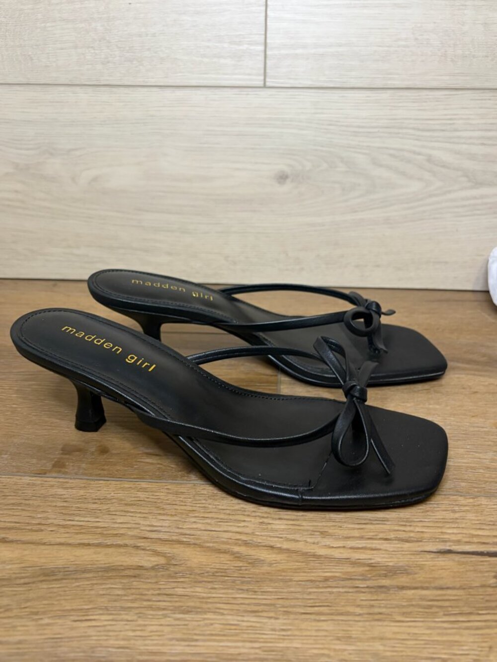 Madden Girl Women's Charlotte Paris Black Size 8.5